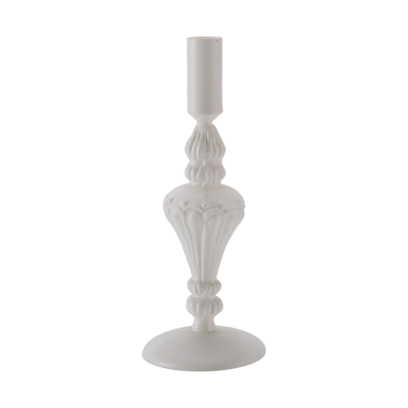 18cm রঙিন কাচের মোমবাতি ধারক সংগ্রহ