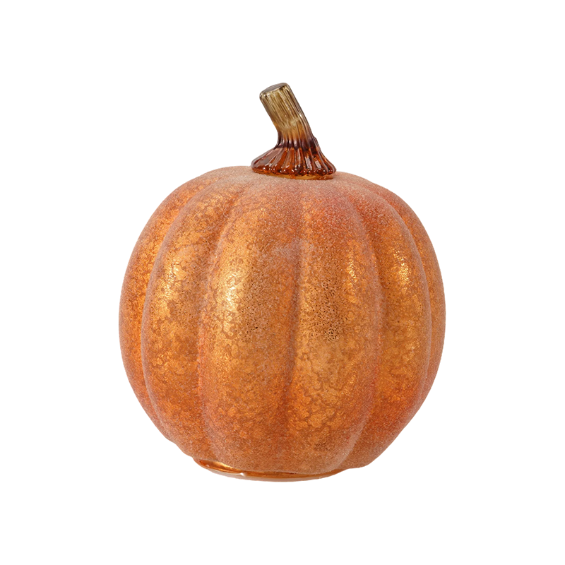 Flocked Pear-shaped Gourd / মেটালিক গ্লিটার পাম্পকিন ডেকোর